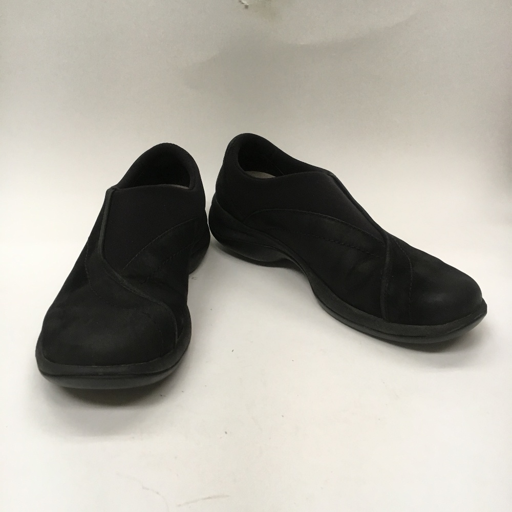 Merrell Wms 7.5 Black Suede Topo Curve Loafers(44)
